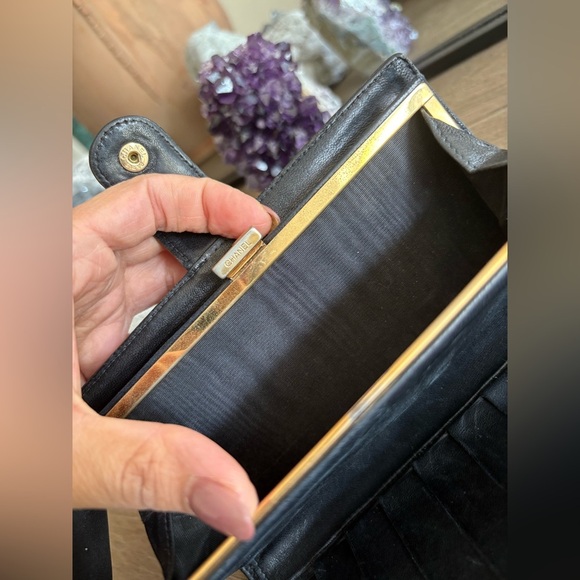 Chanel Black Caviar Leather Long Bifold Wallet FINAL PRICE - Picture 7 of 10